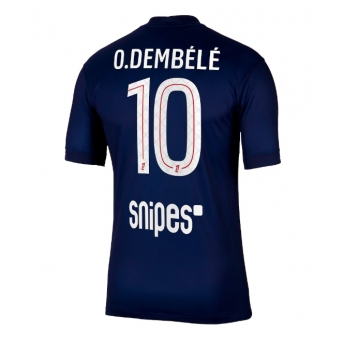 Billige Fotballdrakt Paris Saint-Germain Ousmane Dembele #10 Replika Hjemmedrakt 2025-26 Kortermet